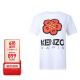 高田贤三（KENZO）女士白色棉质花朵印花短袖T恤 FD5 2TS039 4SO 01 XS