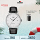 天梭（TISSOT）瑞士手表 魅时系列腕表 皮带机械男表 T109.407.16.031.00