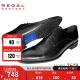 REGAL丽格商务正装鞋三接头皮鞋缝制鞋婚鞋德比鞋男士皮鞋男T62B BJP(黑色/日本进口牛皮革) 42