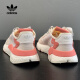 阿迪达斯 （adidas）三叶草跑步鞋女鞋春季新款运动鞋BOOST老爹鞋防滑减震舒适休闲鞋 FY3103浅灰粉 38