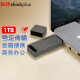 ThinkPlus联想 thinkplus 1TB USB3.1U盘 TU100系列 商务金属闪存优盘 灰色