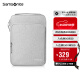 新秀丽（Samsonite）手提电脑包13.3英寸男女商务公文包 苹果笔记本ipad内胆包灰色