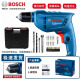 博世（BOSCH）手电钻家用电动螺丝刀GBM400电转起子机工具套装无级变速电动工具 自锁头+塑盒普通7件套餐