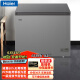 海尔（Haier）冰柜免除霜252升 商用冰箱卧式冷藏冷冻展示柜 一级能效技节能低噪冷柜BC/BD-252HM