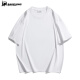 巴克龙（bakeLong）短袖T恤350克7A级抗菌防虫螨情侣装纯色杜邦SORONA 白色 2XL