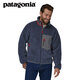 巴塔哥尼亚（Patagonia）男士摇粒绒夹克抓绒衣立领开衫外套Classic Retro-X Jkt 23056 NEWA S