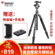 曼富图（Manfrotto） MKELEB5CF-BH 便携反折碳纤维大号碳素三脚架云台装可拆独脚架 MKELEB5CF-BH 大号 可拆独脚架