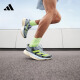 adidas ADIZERO ADIOS PRO 3全速争胜马拉松碳柱跑鞋男女阿迪达斯 灰蓝色/柠檬黄/黑色 42