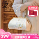 PmSix520情人节礼物包包女包夏季白色刺绣古风旗袍包手提单肩斜挎包