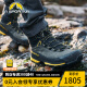 LA SPORTIVA TX5 GTX户外登山鞋重装接近徒步鞋耐磨防滑徒步鞋男女 碳灰/黄(建议大1码购买) 43