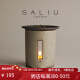 诺生集品日本Saliu进口复古陶艺蜡烛香薰炉 精油茶叶扩香烛台茶道摆件 粉引