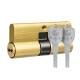 SISAV防盗门锁芯铜C级锁芯入户门锁具 配7把钥匙 85mm32.5+52.5