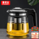 GIANXI 玻璃茶壶 加厚耐热大容量茶吧机水壶玻璃内胆过滤泡茶壶 1500ml