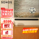 SONOS Arc回音壁5.0.2声道 杜比全景声 HDMI eARC WiFi家庭影院可组合 soundbar电视音响客厅可壁挂黑色