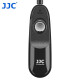 JJC 适用索尼快门线A7R5/R4/R3 A7M4/M3 ZV1 a6600 a6400微单相机有线遥控器摄影配件