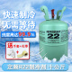 惠利得制冷剂加氟氟利昂r22制冷液加氟工具套装冷媒雪种冰种 定频 R22 净重10公斤