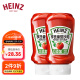 亨氏（Heinz）番茄酱 挤压瓶倒置装番茄沙司360g*2瓶 家用意大利面披萨薯条蘸酱