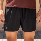 Flipbelt 男士运动健身鲨鱼裤高弹训练压缩跑步篮球打底速干紧身轻压缩腰包裤 搭配外裤 XL