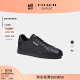 蔻驰（COACH）【礼物】奥莱男士男鞋经典标志CLIP低帮运动鞋 黑色 40.5
