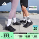 adidas「CLIMACOOL清风鞋」透气回弹耐磨网面运动鞋男女阿迪达斯 黑 42