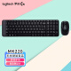罗技（Logitech） MK220 无线键鼠套装 办公鼠标键盘套装 安静键入 MK220无线键鼠套装