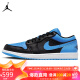 耐克NIKE篮球鞋男板鞋AJ1乔1JORDAN 1运动鞋春夏553558-041黑蓝43