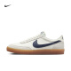 耐克（NIKE）官方KILLSHOT 2男子运动鞋夏季耐克勾勾翻毛皮休闲432997 107帆白/深藏青/橡皮黄 41