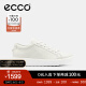 爱步（ECCO）【60周年限定款】 夏季厚底板鞋简约休闲鞋 柔酷219203 白色21920301007 38