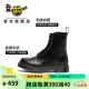 马丁（DR.MARTENS）1460 Serena 保暖机车靴英伦雪地靴女款8孔马丁靴 深灰色 36