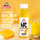 福兰农庄NFC100%橙汁纯鲜榨果汁饮料0添加0脂肪300ml*6瓶
