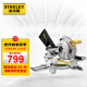 史丹利（STANLEY）高精度锯铝机滑轨式台锯多功能切铝机介铝机切割机斜切锯 SM16-A9