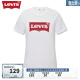 Levi's李维斯24春季新款女士做旧logo印花复古休闲百搭短袖T恤 白色 A9277-0001 M
