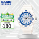 卡西欧（CASIO）经典夜光防水星期日历电子学生运动手表 MRW-200HC-7B2VDF