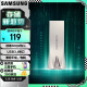 三星（SAMSUNG）128GB USB3.1 U盘 BAR 学习办公 金属高速大容量优盘 小巧车载U盘 读速400MB/s（Gen 1）香槟银