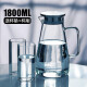 慕馨（moosen）凉水壶玻璃冷水壶大容量饮用水壶水杯套装耐高温