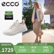 爱步（ECCO）休闲鞋女 时尚舒适轻盈透气休闲运动鞋 灵动系列218203 米色37