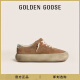 Golden Goose男女鞋 Space-Star 浅棕色银尾厚底运动休闲鞋 女款浅棕色 37码235mm