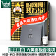 万级（WANJEED） 六类网络面板带模块  网线插座面板套装6类86型网口面板含免打网络模块水晶头电脑网线盒 【六类打线+面板套装】单口灰 白色面板
