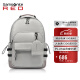 新秀丽（Samsonite）双肩包电脑包休闲背包旅行包中学生书包浅灰色15.6英寸QF9*83001