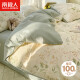 南极人 抗菌100%纯棉四件套 适用1.5米床上用品套件 被套200*230cm