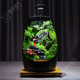 OIMG【江南】高端桌面苔藓微景观创意绿植成品生态瓶办公室摆件礼物 【推荐】江南+定时植物灯 成品发货
