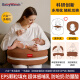 BabyWatch六合一多功能婴儿哺乳枕斜坡防吐奶溢奶新生儿喂奶枕头焦糖