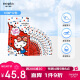 妮飘（Nepia）hello kitty凯蒂湿巾10抽*12包纸巾卡通小包装袋装便携湿巾纸巾