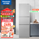 松下风冷无霜变频冰箱270L NR-EC27BPB/EC27WPB WIFI智控 宽幅变温区 NR-EC27BPB-S银色[270L]宽幅变温