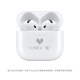 Apple/苹果【个性图文定制款】AirPods 4 (支持主动降噪)搭配无线充电盒(USB-C) 苹果耳机 无线蓝牙耳机