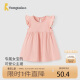 童泰（TONGTAI）婴儿连衣夏季女宝宝裙子女童家居服睡裙TS42X442-DS粉色110cm