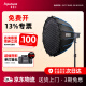 爱图仕（Aputure） 艾蒙拉100d 100x S视频直播补光灯100W美颜拍照摄影棚摄影人像绿幕LED影视灯相机拍摄灯高亮 100x S 90深抛柔光套装 艾蒙拉（amaran）