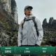KOLON SPORT/可隆防水软壳夹克 男子户外运动春秋连帽防风透湿外套 LHJK5MNT05-LG 浅灰色 2XL 185/104A
