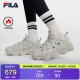 FILA 斐乐官方加绒豌豆鞋女鞋老爹鞋运动鞋2025保暖休闲鞋