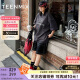 天美意女鞋商场同款休闲系带厚底女老爹鞋2025春 杏色-经典款 37